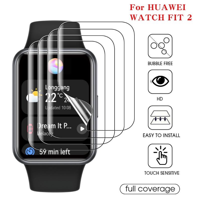 Antigores Huawei Watch Fit 2 Screen Protector Guard Pelindung Layar