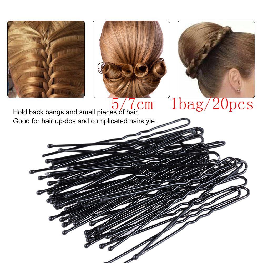 Suyo 20PCS Waved Hair Pin Trinket Bridal Hairstyle Alat Hadiah Alloy Barrette