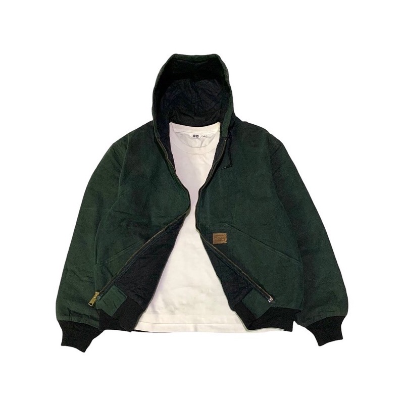 vintage walls hooded canvas jacket