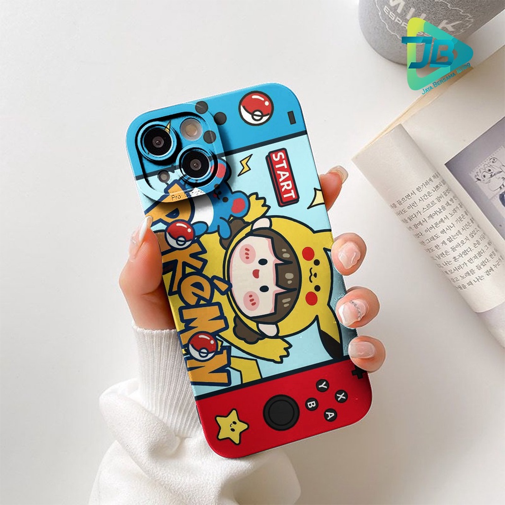 SOFTCASE PROCAMERA CUSTOM POKEMON OPPO VIVO SAMSUNG REALME XIAOMI IPHONE INFINIX FOR ALL TYPE JB5747