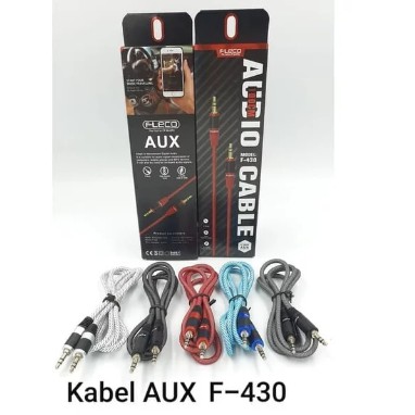 kabel aux fleco f-430 audio cable kabel audio