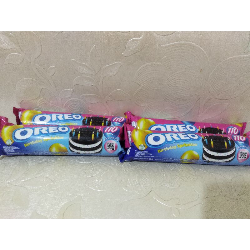 OREO BIRTHDAY SPRINKLES LIMITED EDITION 110 YEARS 123.5 GRAM / OREO EDISI ULANG TAHUN 110 / OREO BIR