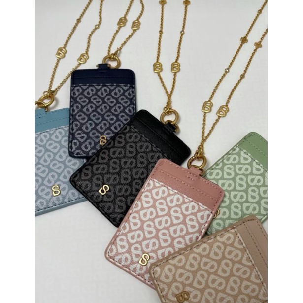 Izzy Lanyard Tapis Monogram Buttonscarves Limited Stock