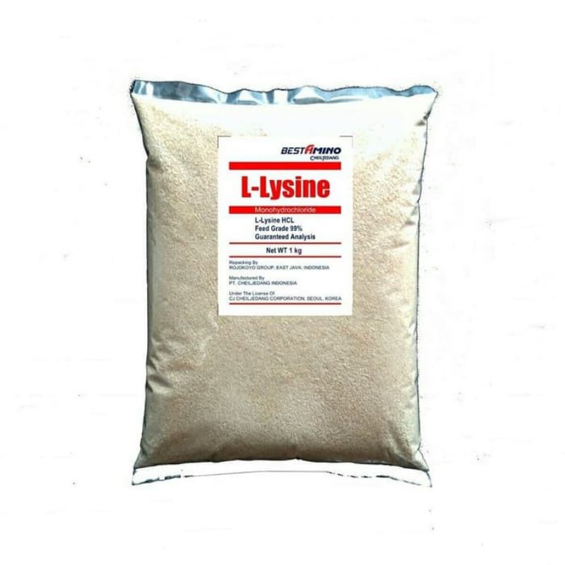 L-Lysine Asam Amino Ternak Cheil Jedang 1kg