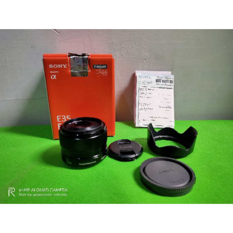 lensa Sony 35mm f 1.8 second