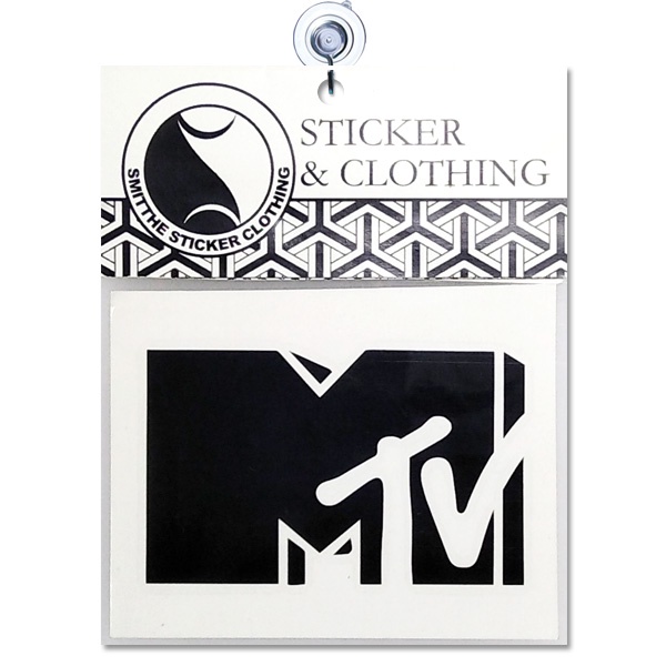 Stiker MTV Music Television Cutting Sticker Decal Mobil Motor