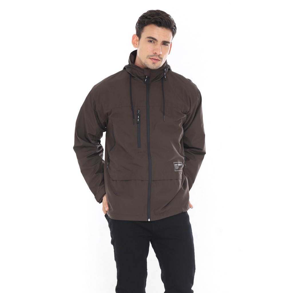 Kent Jaket Pria Outdoor Parka Cougle Original Brown