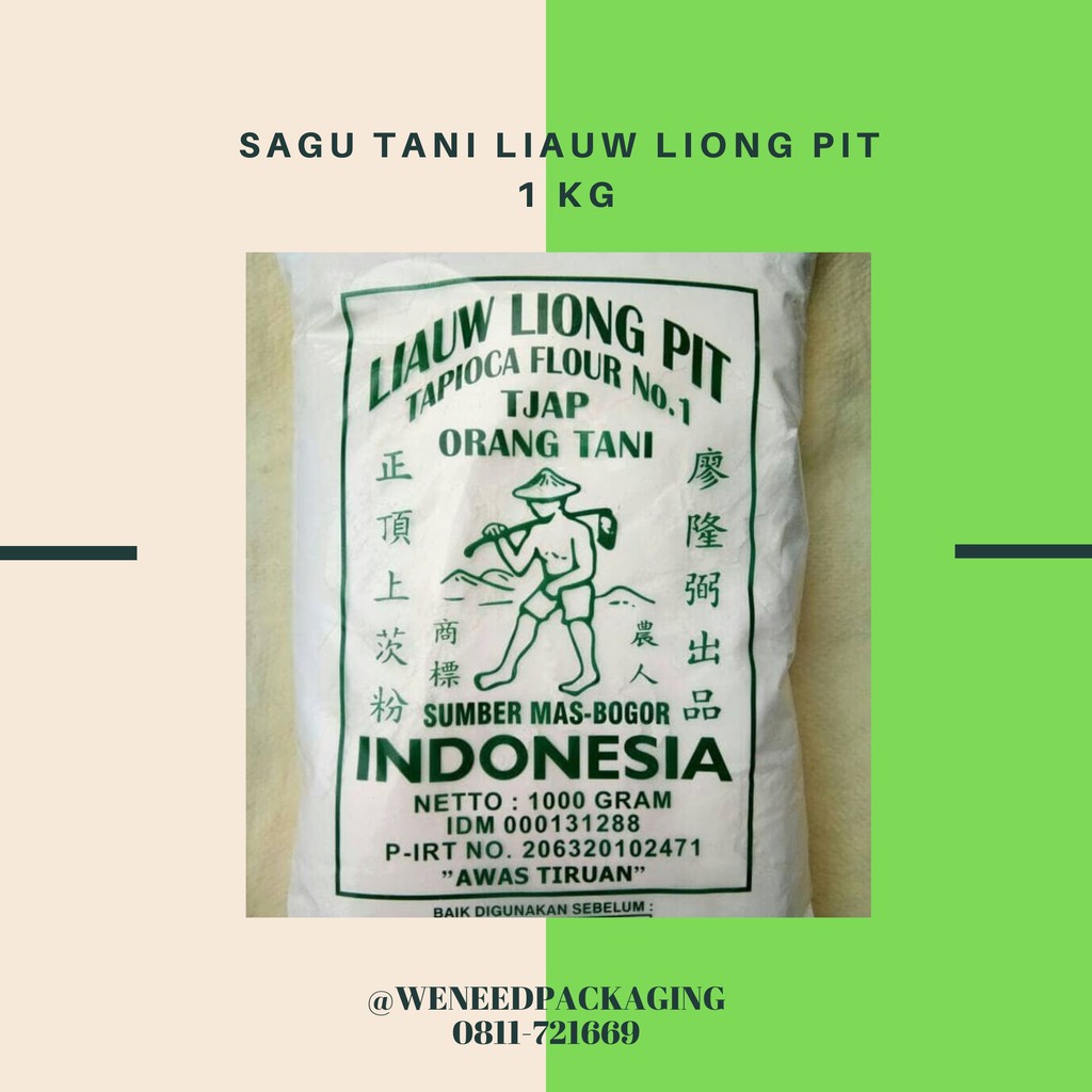 SAGU TANI LIAUW LIONG PIT 1 KG / ASLI