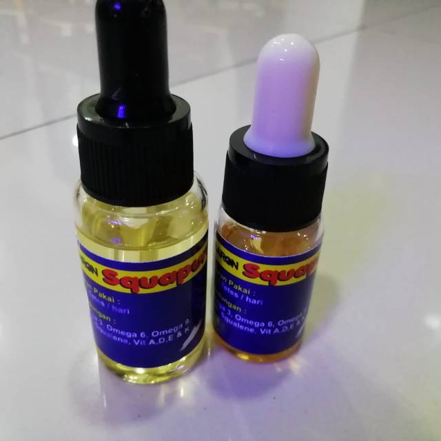 Baron Squapure minyak ikan suplemen merpati 20 ml