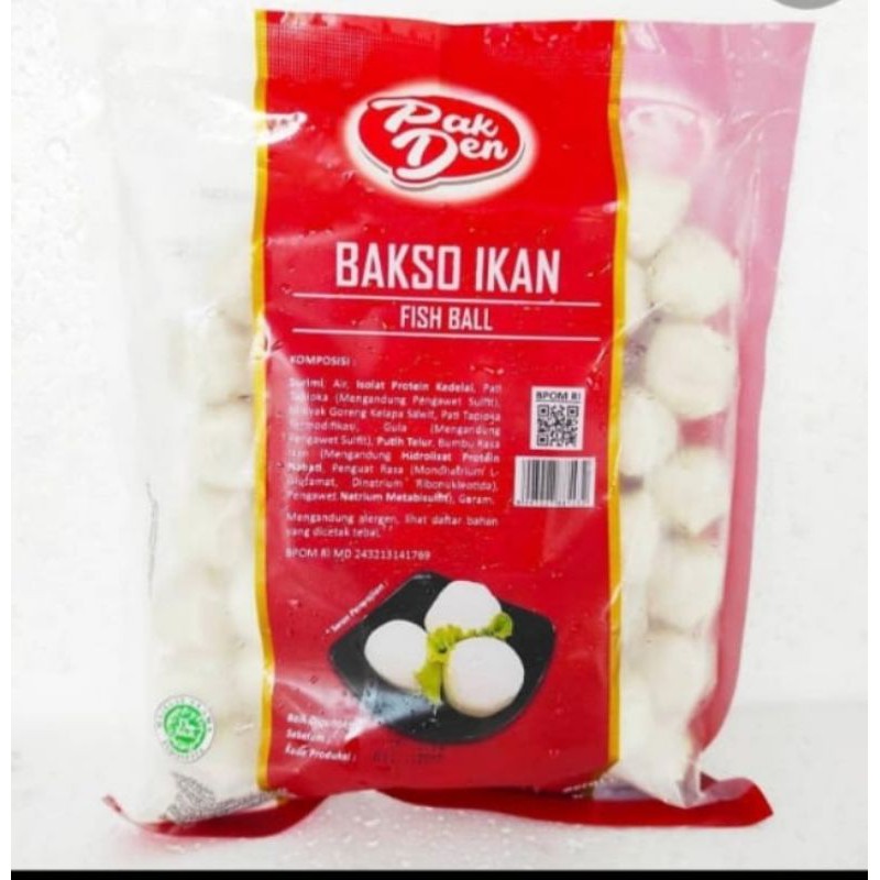 

Bakso ikan Pak Den 500gr