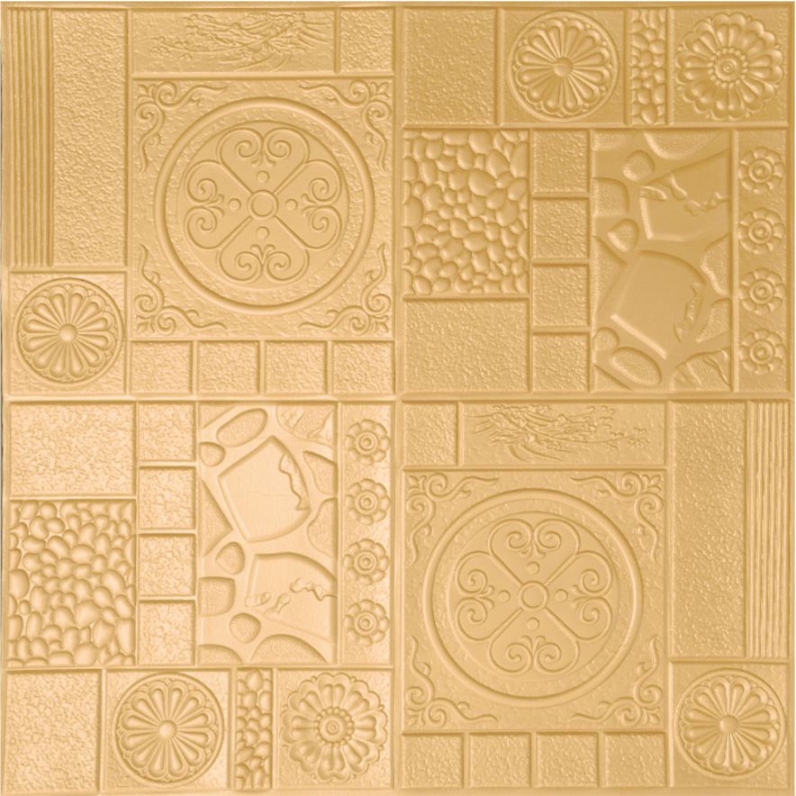 (COD) Termurah Wallpaper Kamar wallfoam 3D Emboss dinding premium quality High / wallfoam wallpaper busa 3D dapur ruang tamu kamar tidur XPE PE embossed Premium High Quality