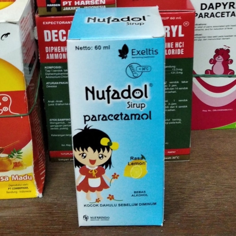 

NUFADOL SIRUP/PARACETAMOL SIRUP