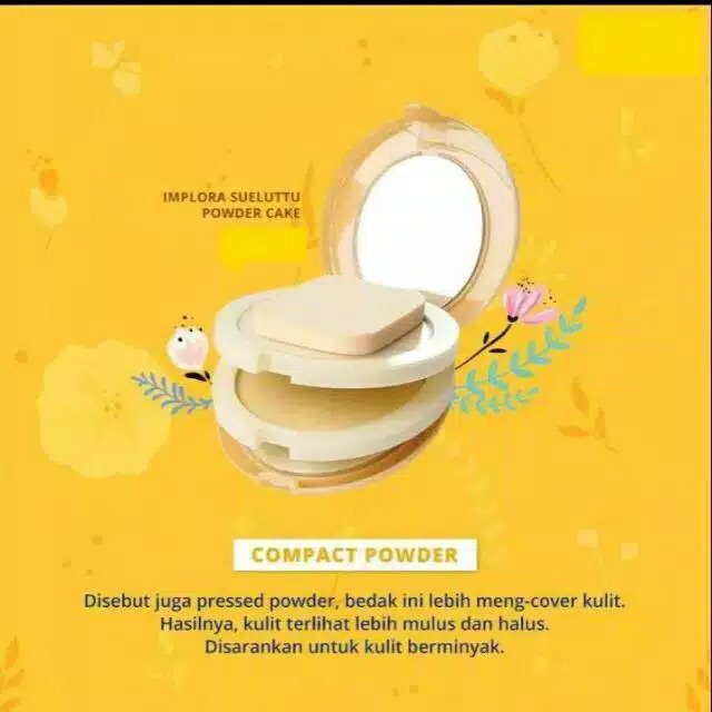 ✿ELYSABETHME✿  I♥M♥P♥L♥O♥R♥A Implora cosmetic sueluttu bedak 3in1 tiga susun powder basah kering cover jerawat