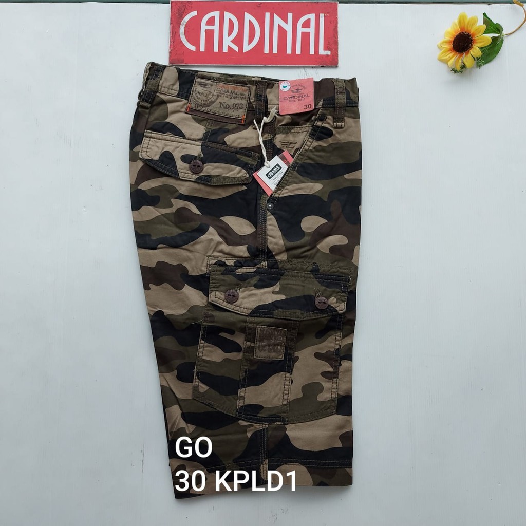 BB 30-W KPL CARDINAL KEMPOL CASUAL Celana Pendek Kempol Fashion Pria Brand Kekinian