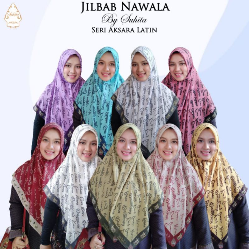 Jilbab Nawala Suhita Aksara Latin