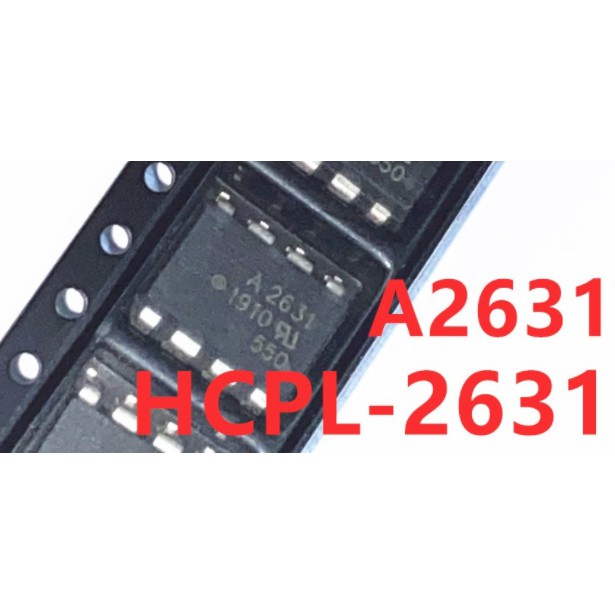 20pcs Ic Hcpl-2631 Hcpl2631 A2631 Sop8 Dip8