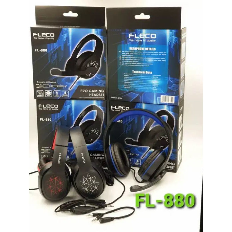 HEADPHONE FLECO FL-880 GAMING