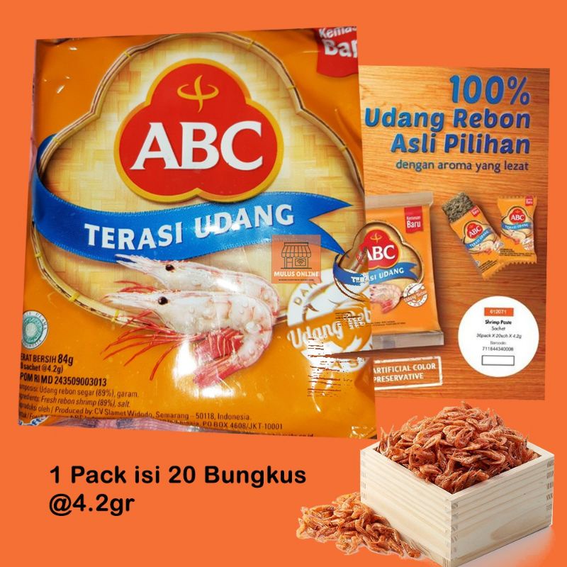 

ABC Terasi Udang 20 x 4.5 gram