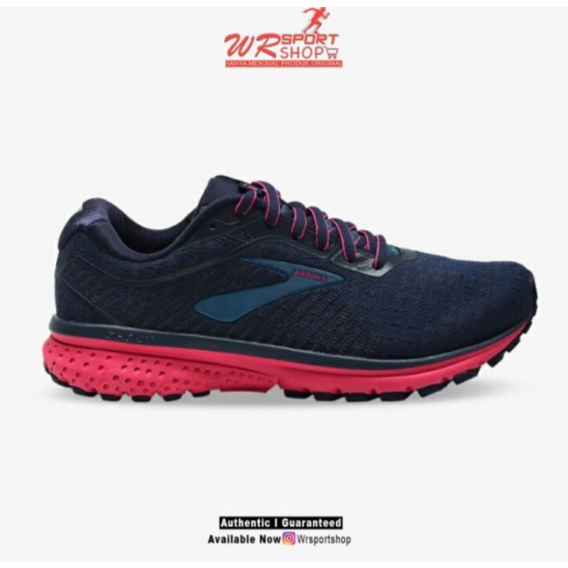 Brooks Ghost 12 Womens Running - Navy/Majol ORIGINAL