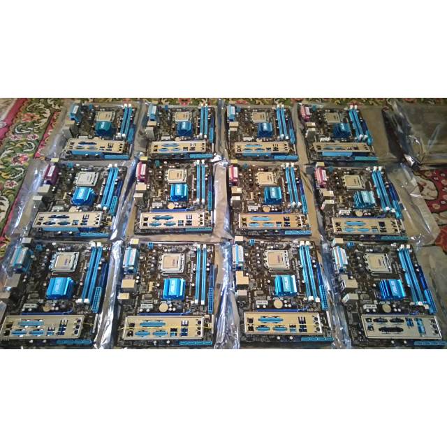Mobo Asus G41 ddr3 + proci core2duo e8400+ ram 2gb
