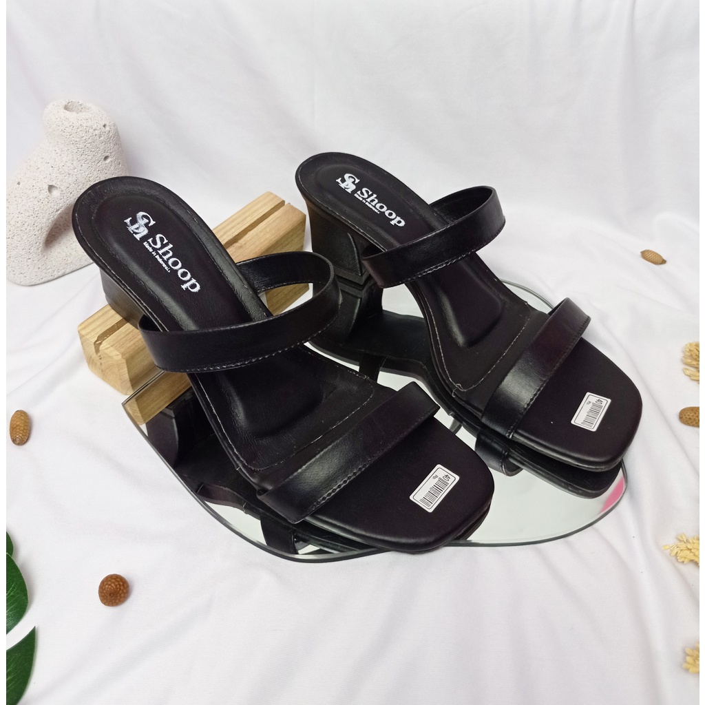 Sendal High Heels Hak Tahu 5cm