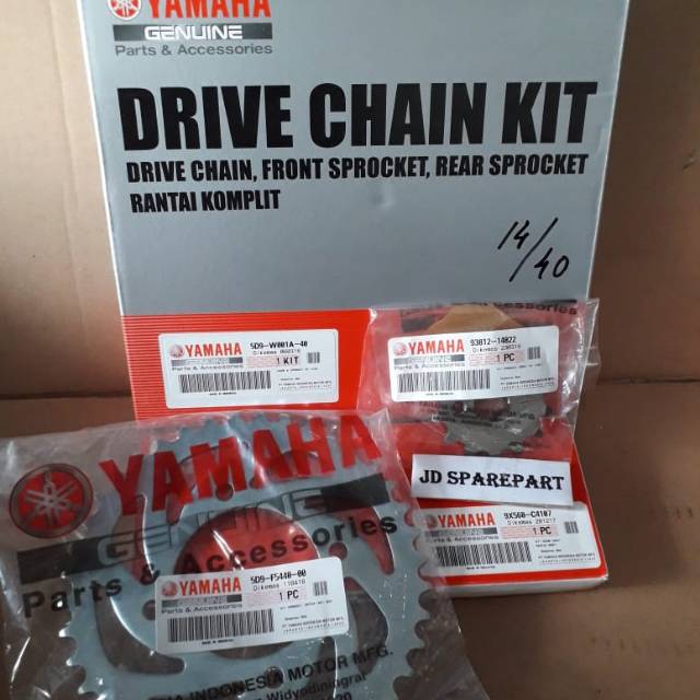 Gear Set Yamaha Yupiter - Jupiter Z Robot Asli