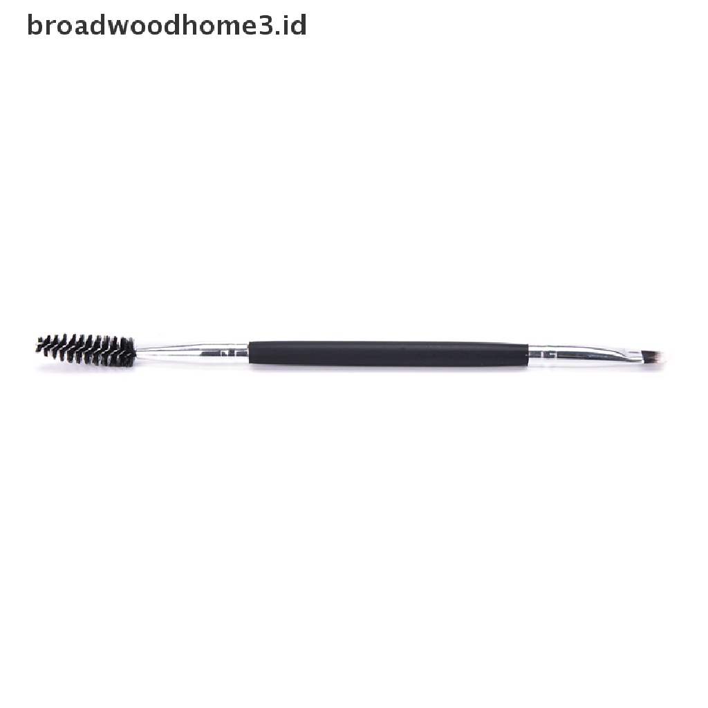 1 Pack Makeup Tool Handle Dual Brow Brush Hot Double Eyebrow Brush EyeBrow Penci