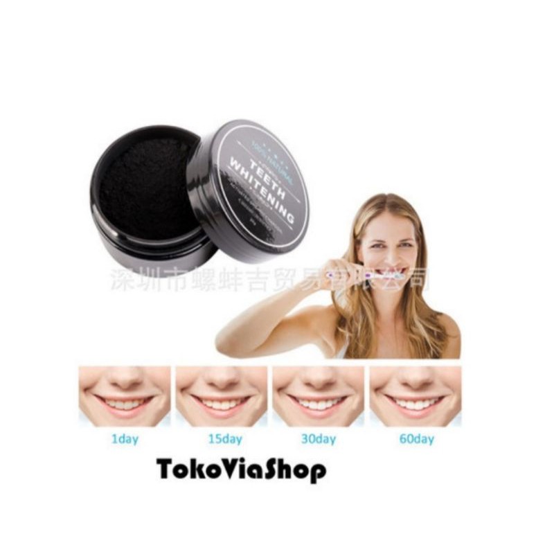 Teeth whitening pemutih gigi 100 persen natural