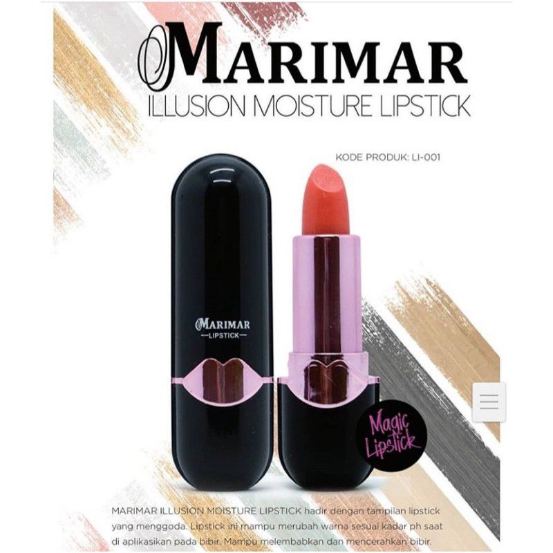 ❤JS99❤ MARIMAR MAGIC LIPSTIK