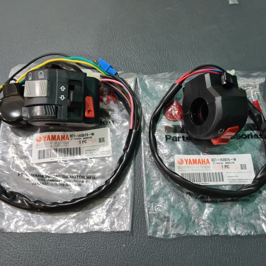 Tombol Saklar Holder Kanan Kiri Yamaha Vixion Old lama 3C1