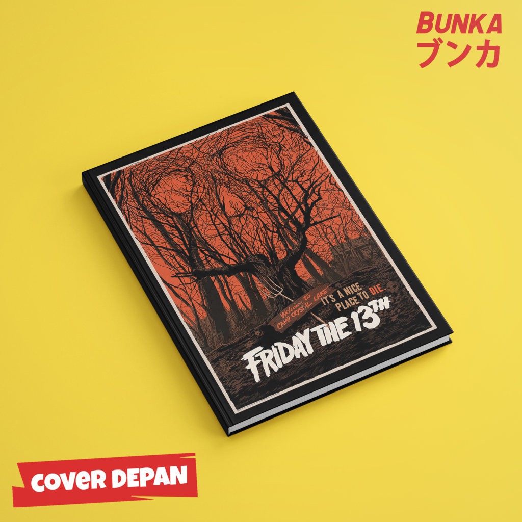 

Notebook Friday 13th Hardcover A5 Buku Tulis Catatan Note Agenda Planner Jurnal