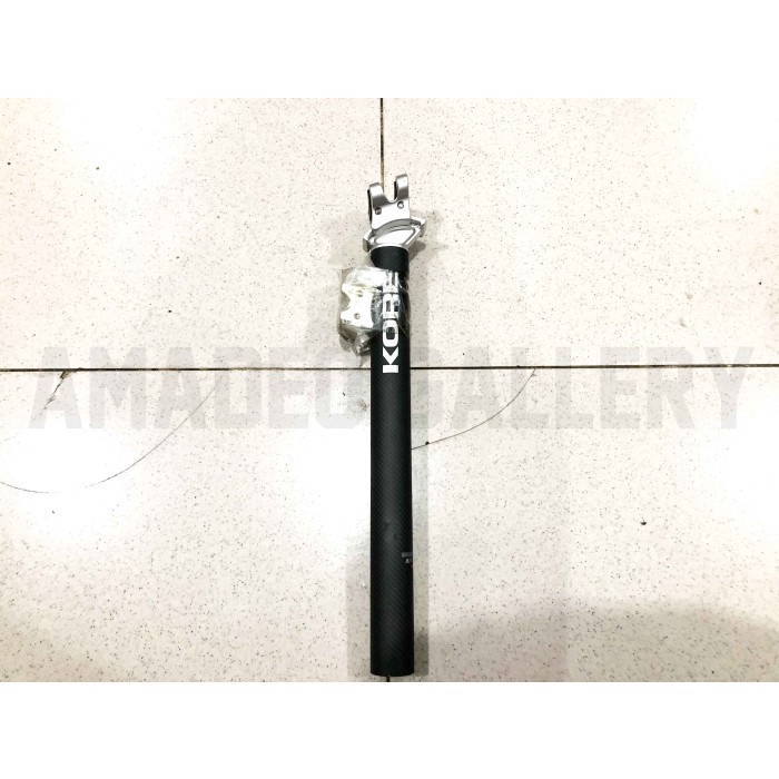 SEATPOST 309 KORE CARBON NOS VINTAGE BLACK SILVER READY