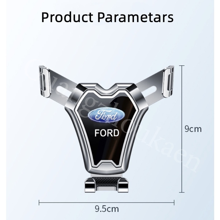 KAEN gravitasi mobil braket ponsel otomatis teleskopik navigasi ponsel braket mobil non-slip cocok untuk Ford fiesta ranger laser focus