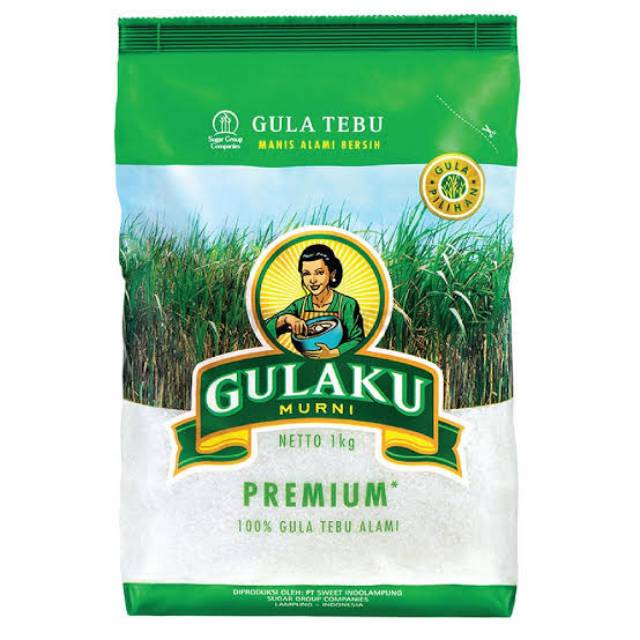 

GULAKU Gula Tebu Alami Premium - 1 Kg