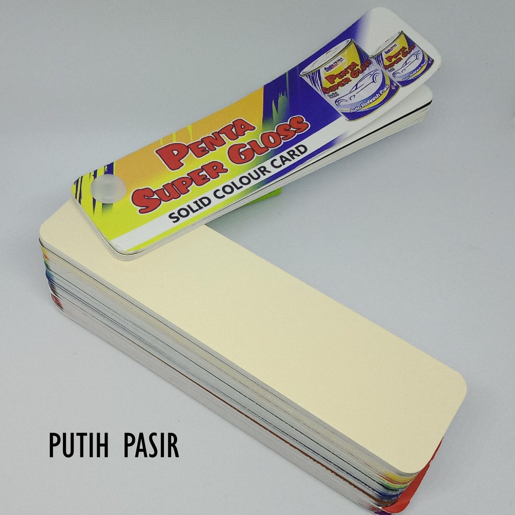 CAT PENTA PUTIH PASIR 1176 200 gram - cat penta white - cat putih penta super gloss - super gloss putih