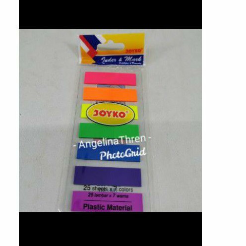 kertas memo tempel index warna - sticky notes warna - pembatas buku