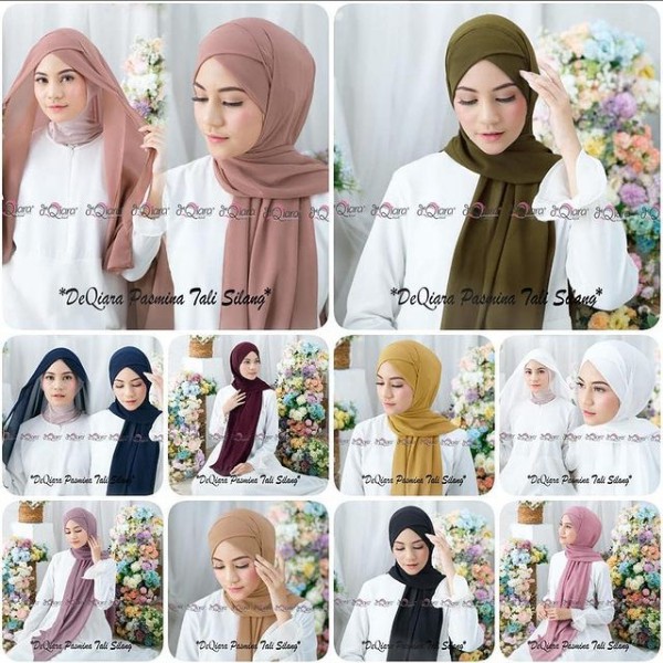 Hijab Pashmina instan ORI DEQIARA