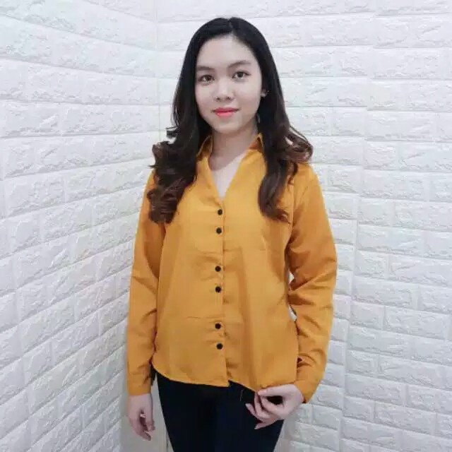 SALE - V Carol Tshirt / Kemeja Carol [LD 96 ,P 58 ]