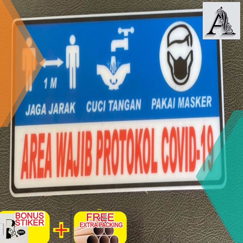 

Grosir akrilik signage - 3MM 15x30cm