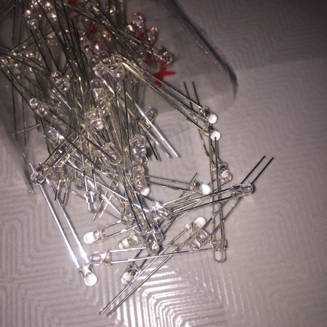 C021 LED 3mm Lampu LED Kecil 3 mm