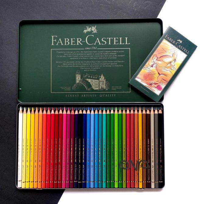 

(BISA COD) Faber Castell Polychromos Color Pencils Tin of 36 Pensil Warna PRODUK TERBATAS Kode 949