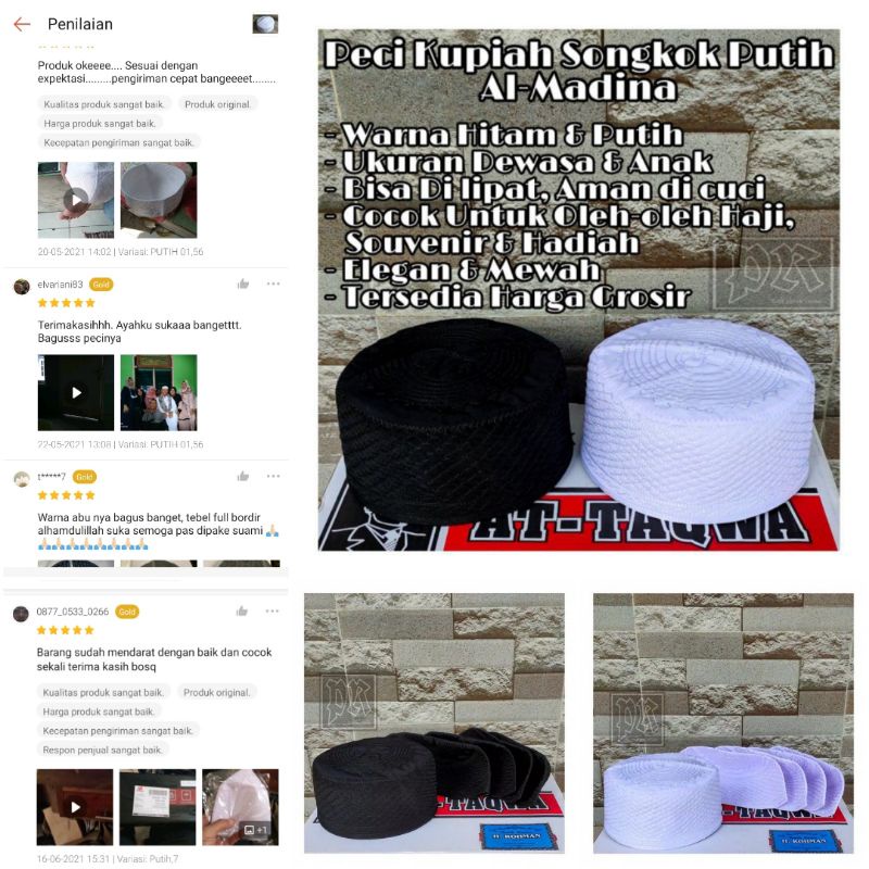 PECI HAJI PUTIH POLOS PECI HAJI HITAM POLOS KOPAIH HAJI PUTIH POLOS KOPIAH HAJI HITAM POLOS SONGKOK 