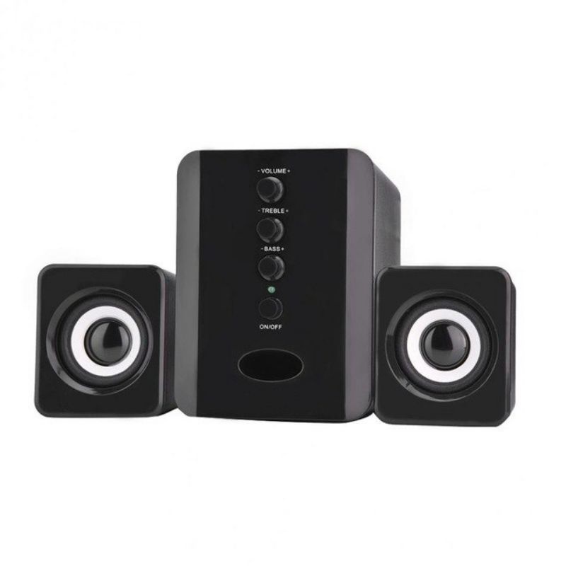 Speaker stereo 2.1 with subwoofer &amp; usb power