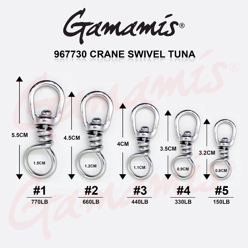 GAMAMIS CRANE SWIVEL TUNA 967730