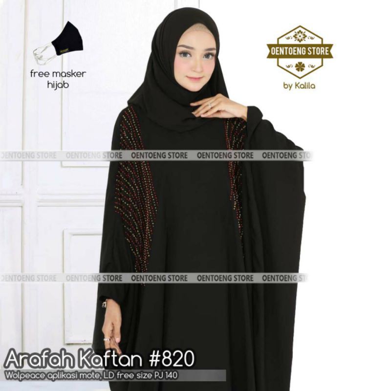 gamis Arafah kaftan 820