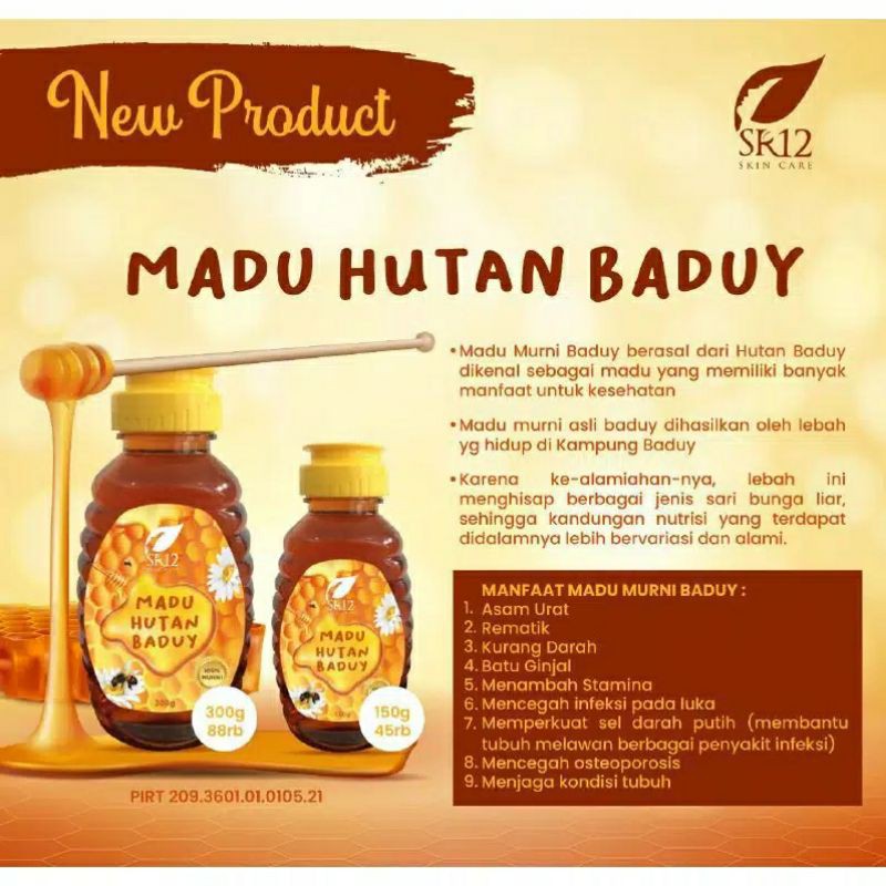 

Madu Baduy Murni SR12 300gr