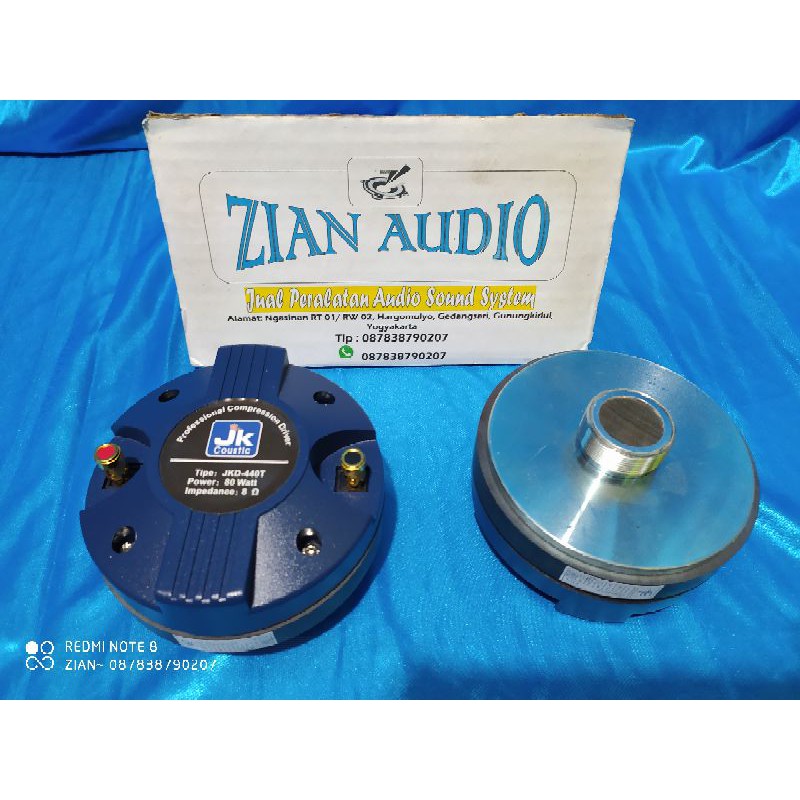 Driver Tweeter JK coustic JKD-440T