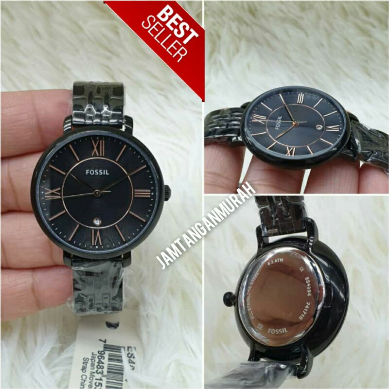 JAM TANGAN WANITA FOSSIL BATRE RANTE SILVER COMBI ROSEGOLD