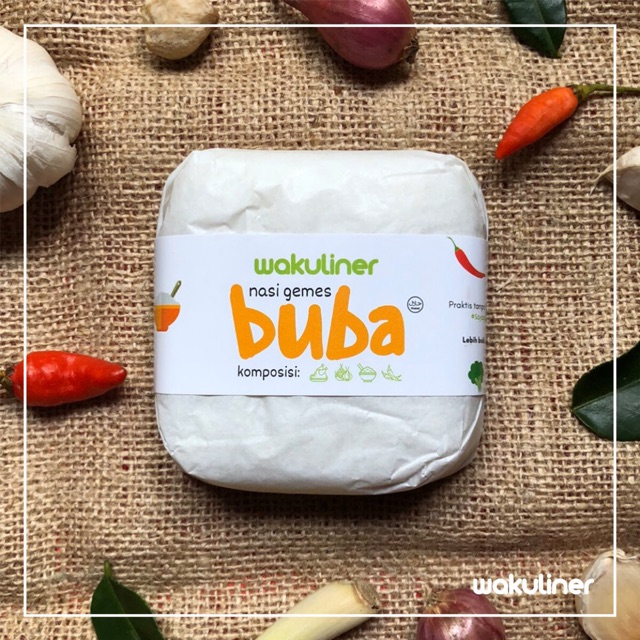 

Nasi Gemes Buba (isi Ayam Karage Bumbu Bali) Original 4pcs