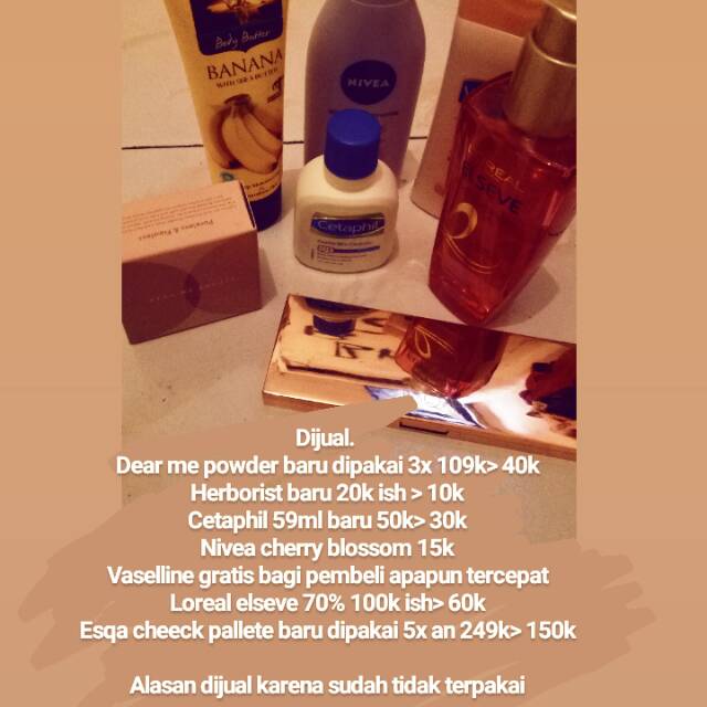 Esqa herborist preloved cetaphil